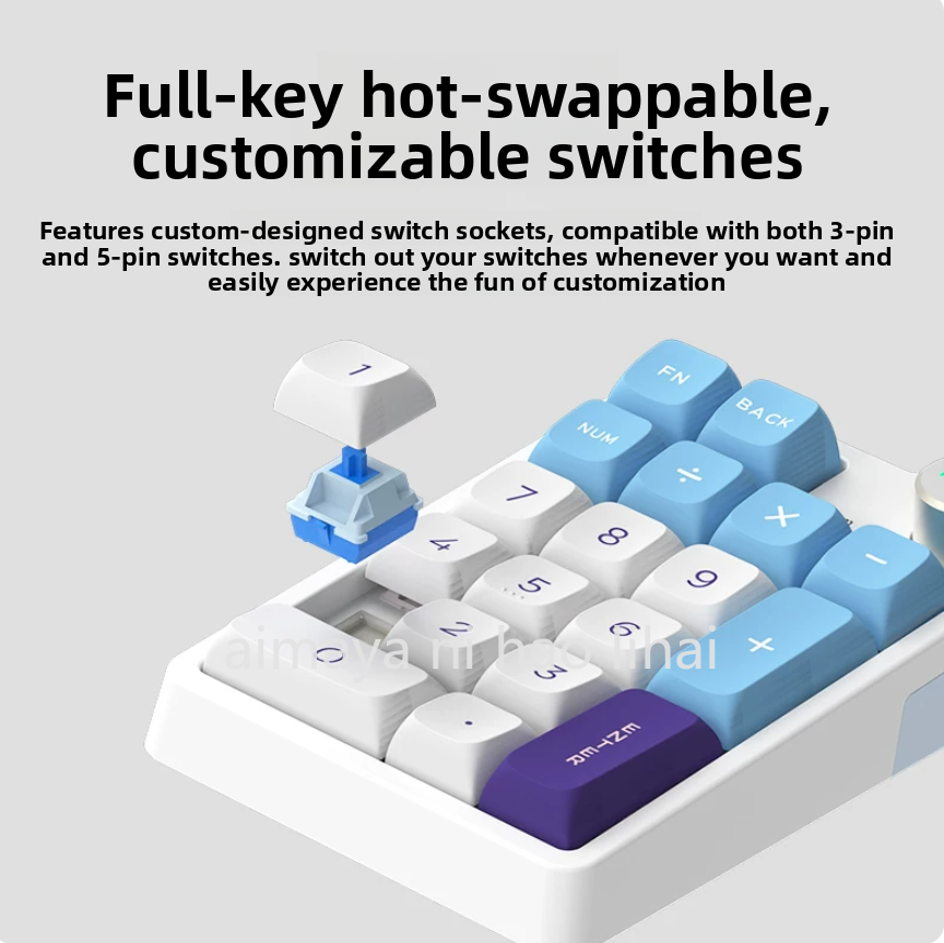 Gaming Keyboard Mechanical Wireless - Tastiera Meccanica Wireless Bluetooth Kzzi K20
