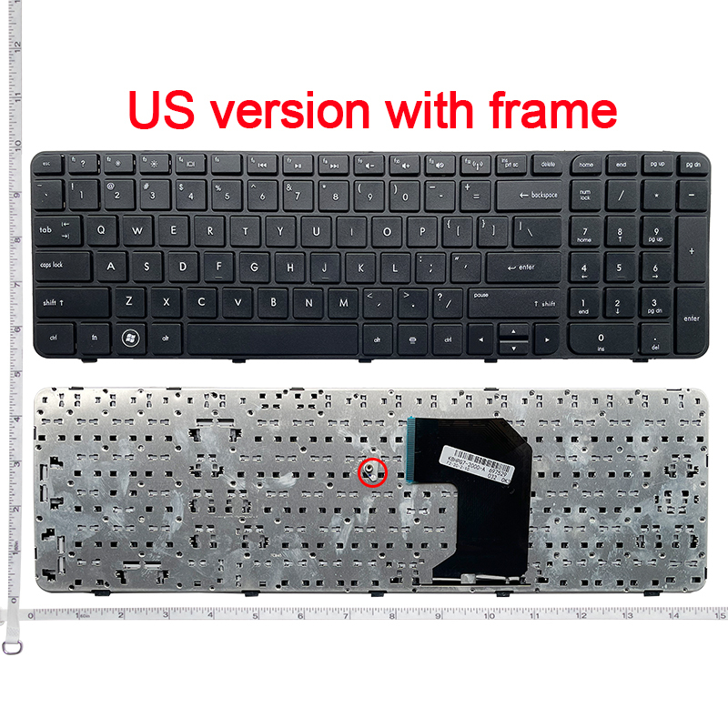 Gaming Keyboard E Yooso - Tastiera SP/FR/US/RU per HP Pavilion G7-2000