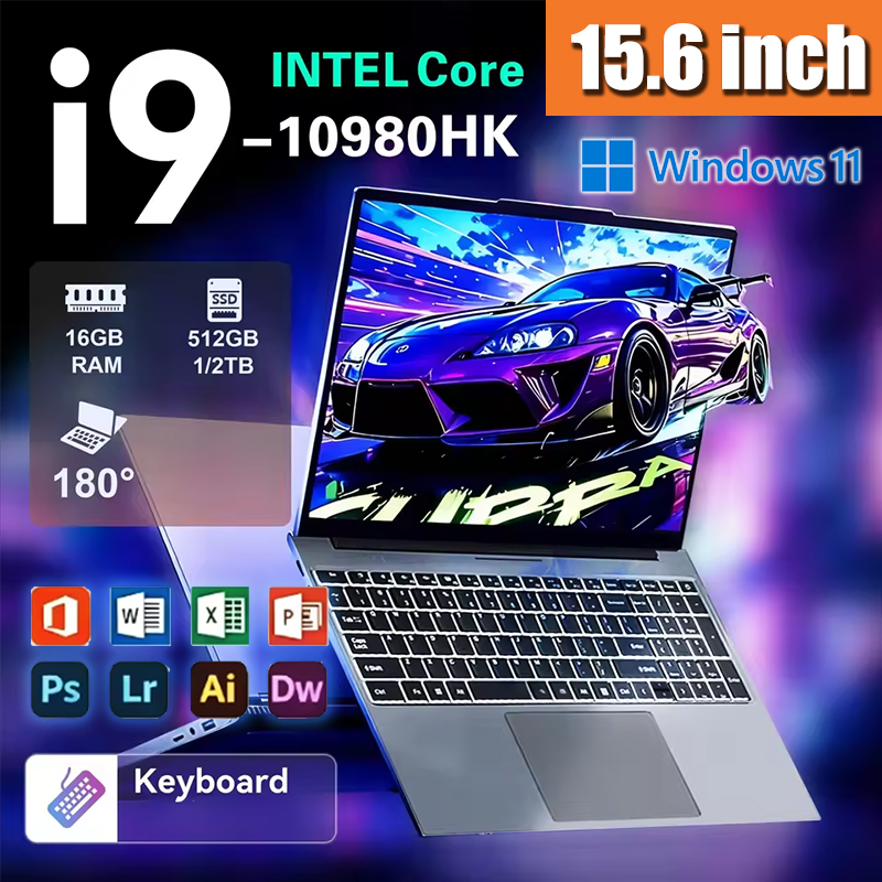 Gaming Keyboard Backlit - Laptop Portatile Firm 15.6