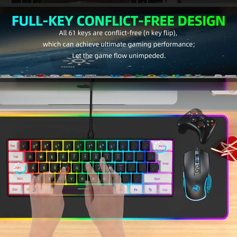 Kit Combo Tastiera e Mouse 60% - Gaming Keyboard And Mouse Mobile recensione e prezzo