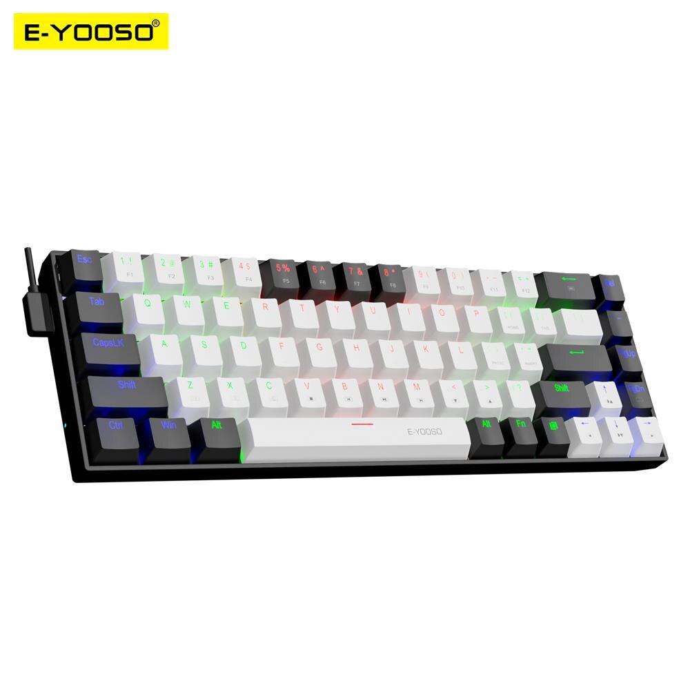 E-YOOSO Z686 USB Mini Slim tas - Gaming Keyboard E Yooso recensione e prezzo