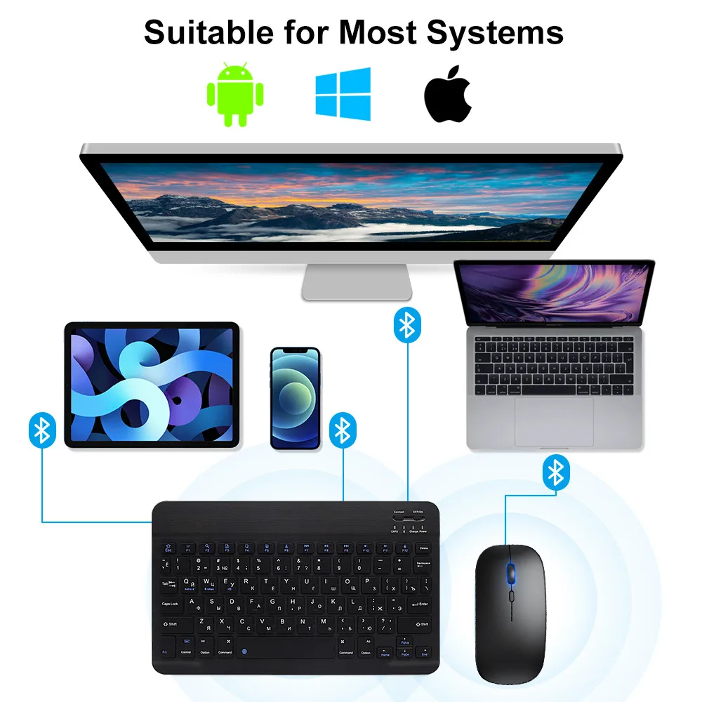 Nuovo mouse tastiera wireless  - Gaming Keyboard Mechanical Wireless recensione e prezzo