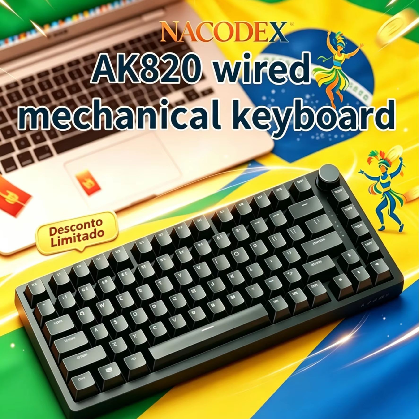 AJAZZ AK820 cablato con pulsan - Gaming Keyboard E Yooso recensione e prezzo