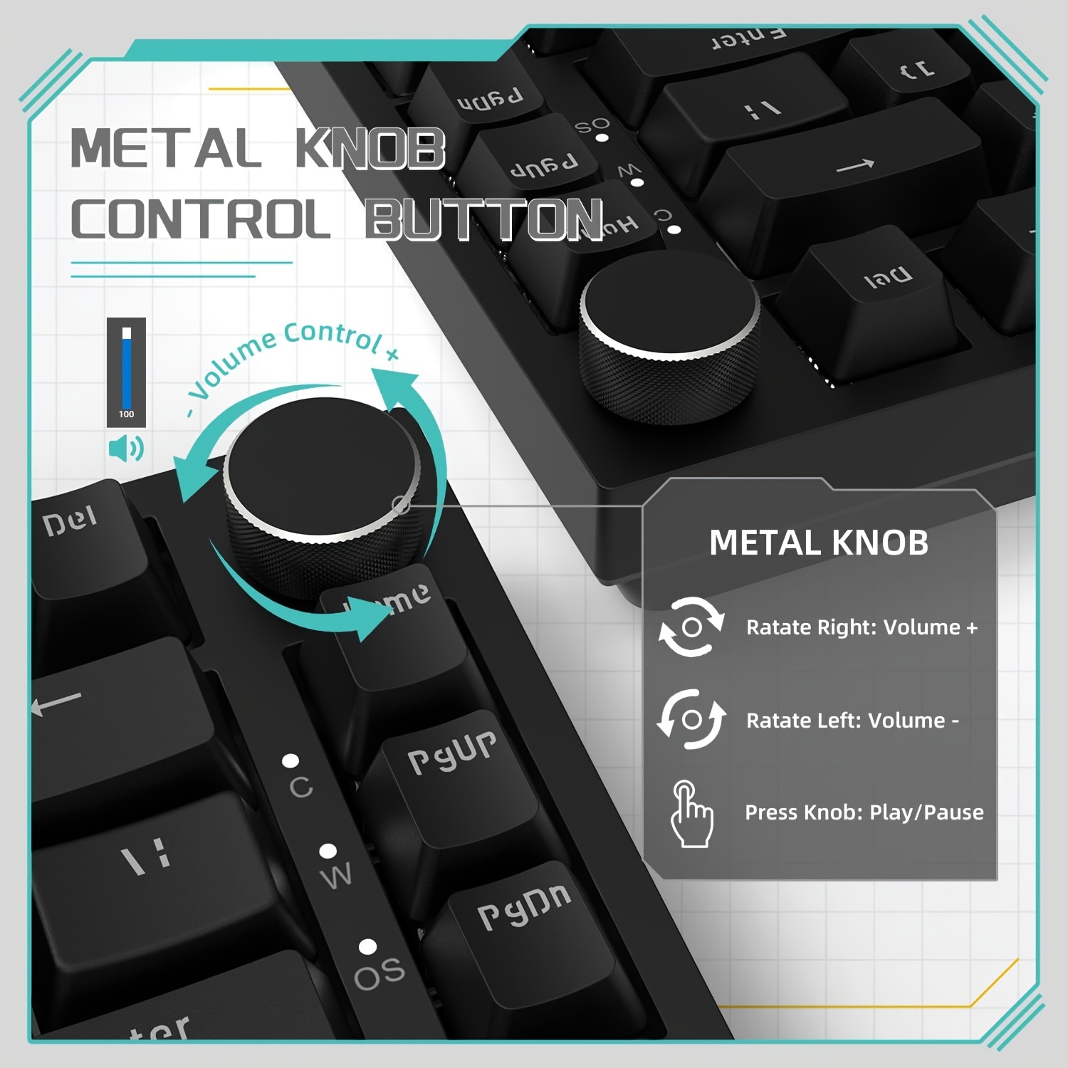 AJAZZ AK820 cablato con pulsan - Gaming Keyboard E Yooso recensione e prezzo