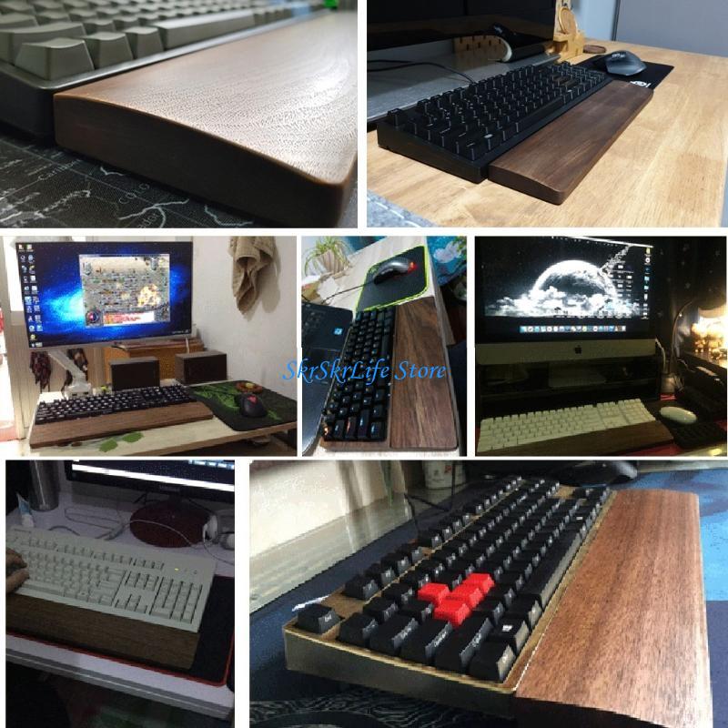 E65E Poggiapolsi per tastiera  - Wrist Rest Wood recensione e prezzo