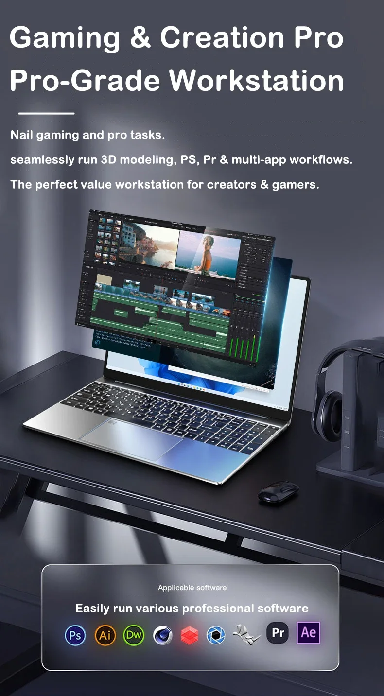 Laptop Ultra Sottile 14.1 Poll - Gaming Keyboard Backlit recensione e prezzo