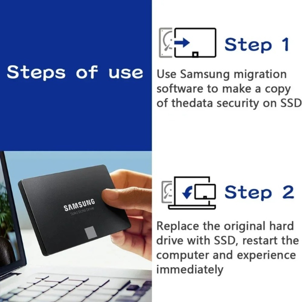 SSD Originale per Samsung 870E - Samsung Ssd Evo 870 recensione e prezzo
