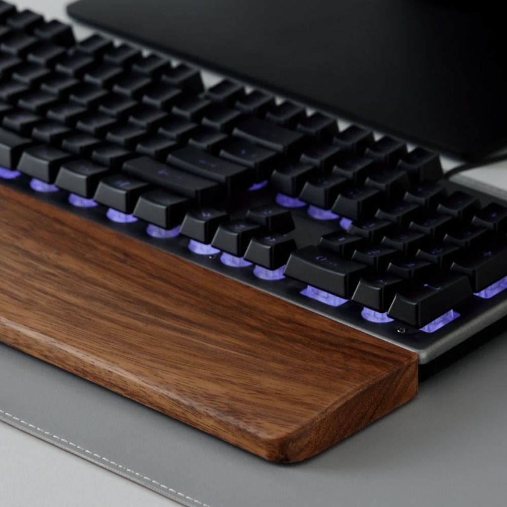Nuovo Poggiapolsi in Legno per - Wrist Rest Wood recensione e prezzo