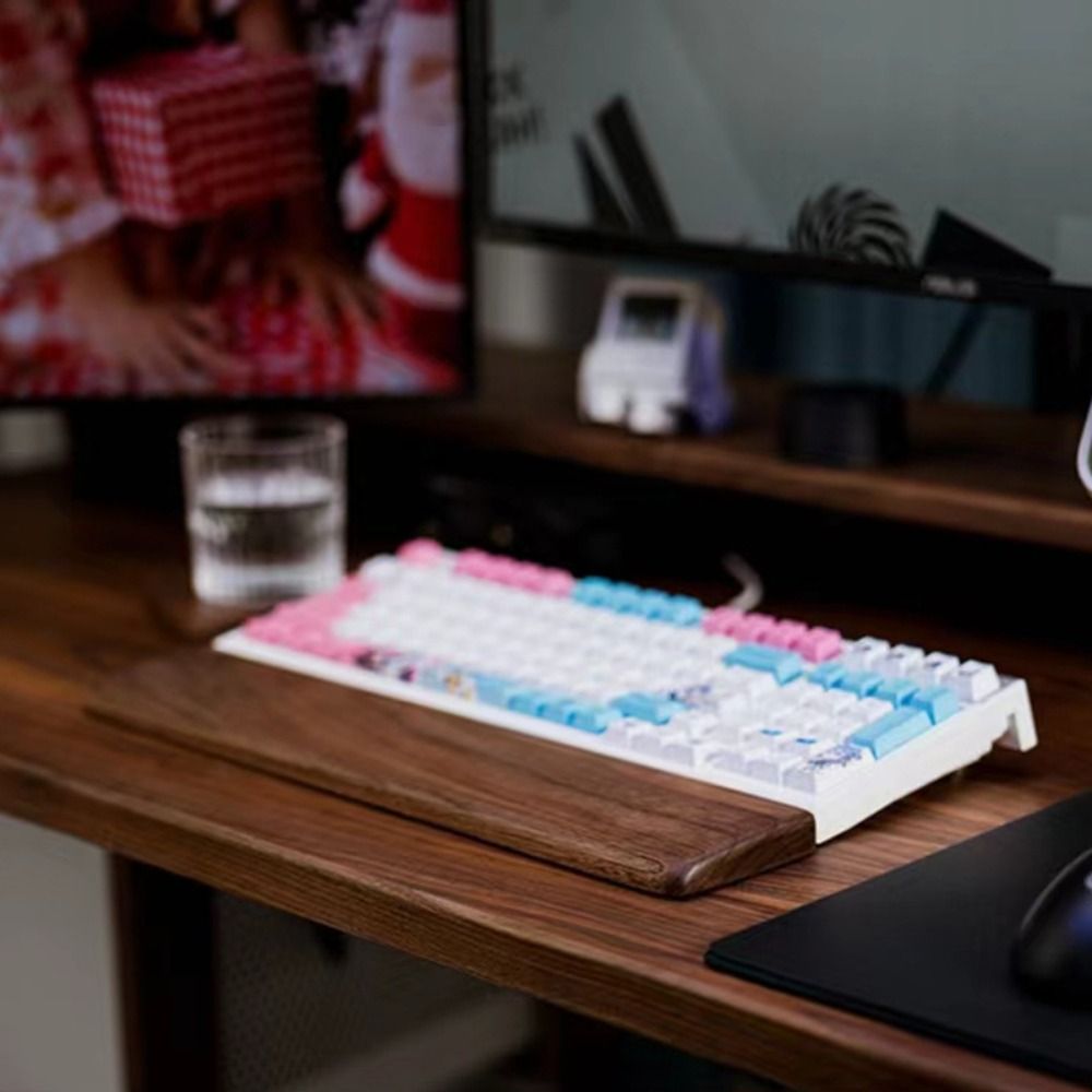 Nuovo Poggiapolsi in Legno per - Wrist Rest Wood recensione e prezzo