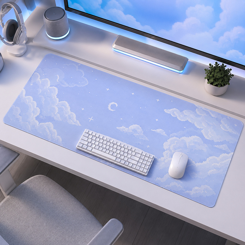 Tappetino per mouse Blue Moon  - Gaming Keyboard Blue recensione e prezzo