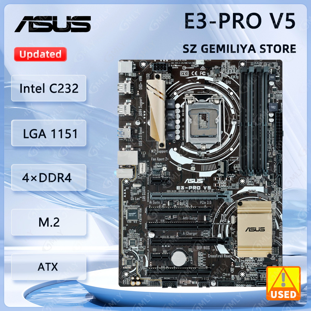 Scheda madre Asus E3-PRO V5 LG - Intel Cpu Core I5 recensione e prezzo