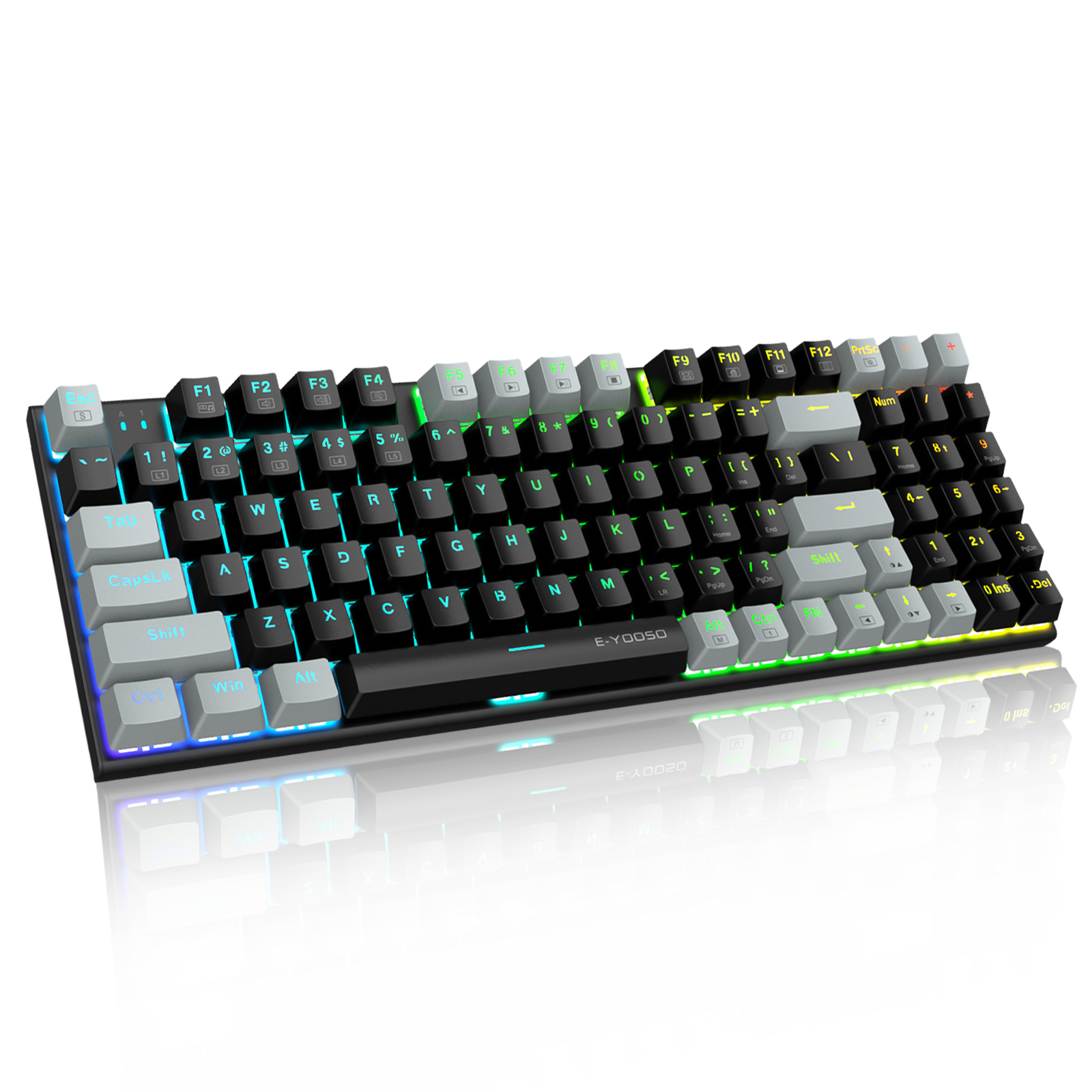 Tastiera da gioco meccanica E- - Gaming Keyboard E Yooso recensione e prezzo