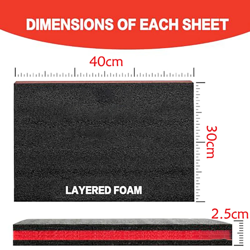 Inserti in Schiuma per Organiz - Pe Foam Sheet recensione e prezzo